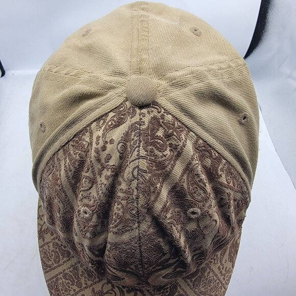 Hurley Adults Small Medium Brown All Over Print Hat Cap Comfort Casual Fashion - Picture 6 of 9
